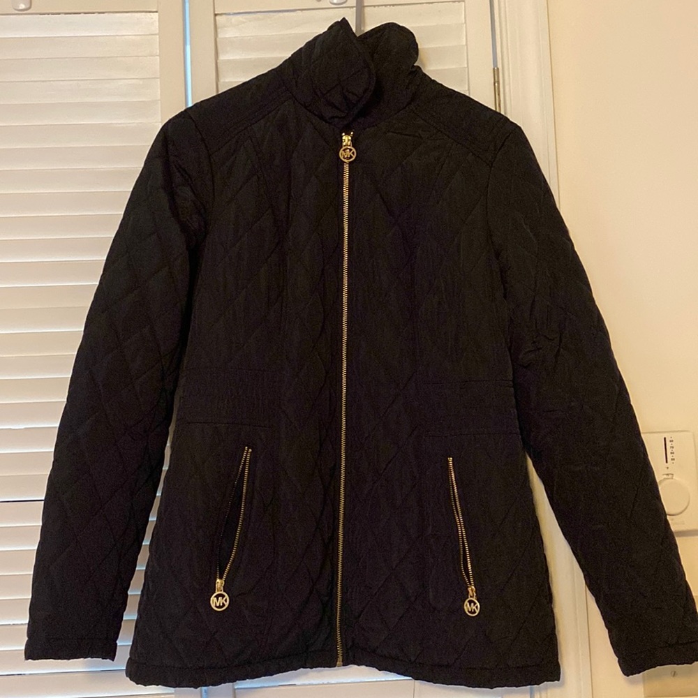 Michael Kors black size Small puffer winter jacket